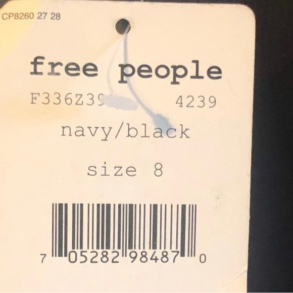 Free prople cocktail sequin sparkly navy NWT - Picture 9 of 9